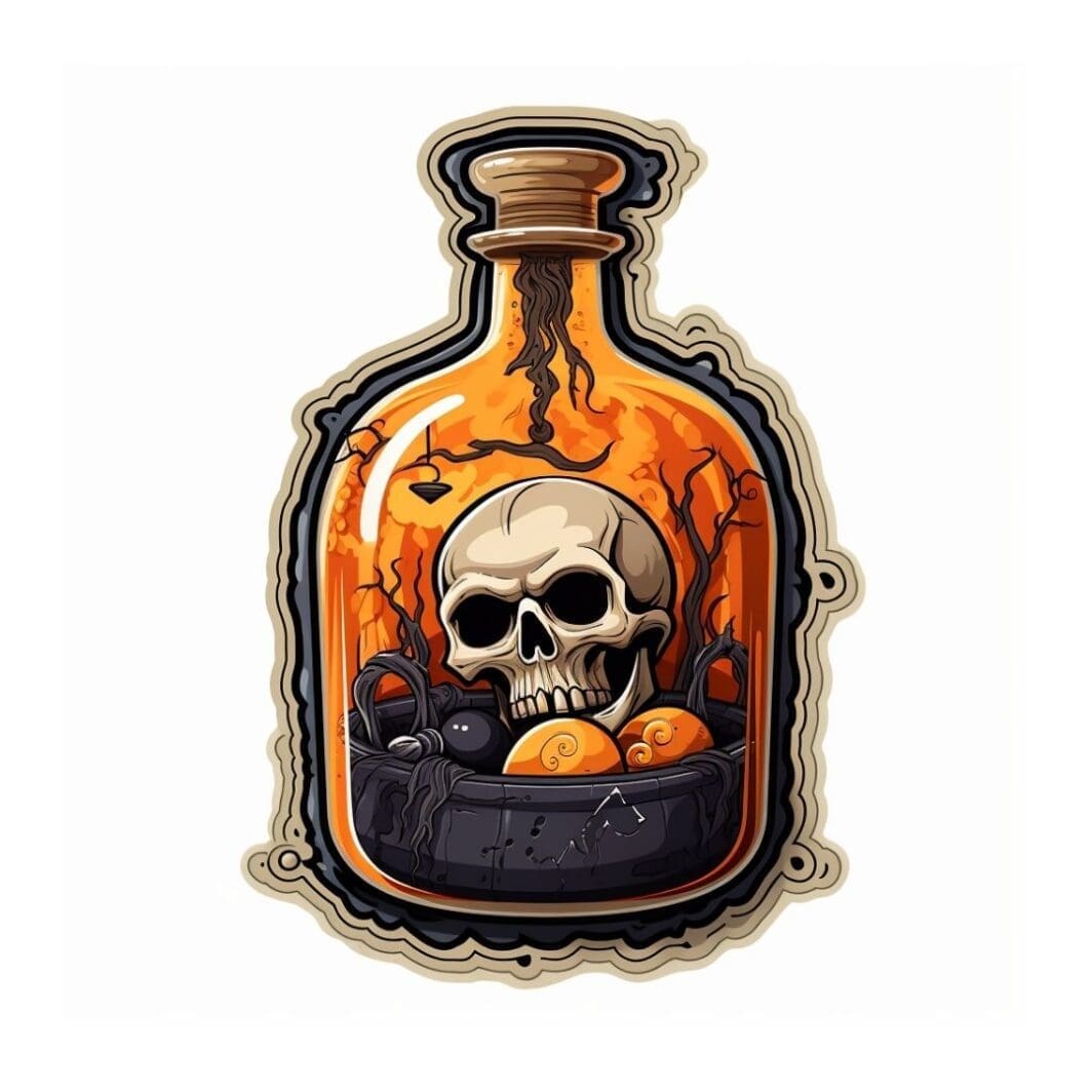 Halloween Gothic Stickers - Image 7