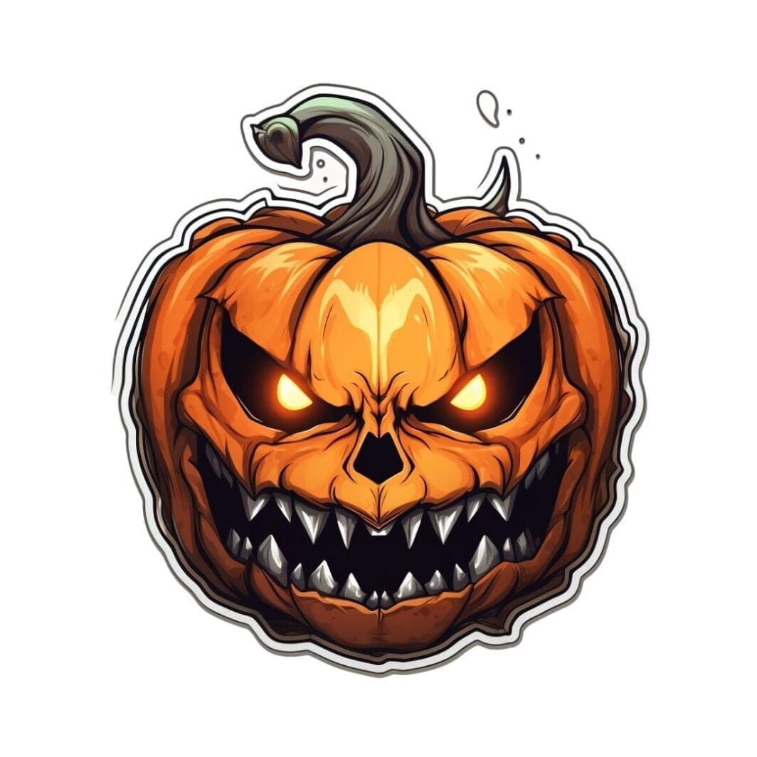 Halloween Gothic Stickers - Image 3