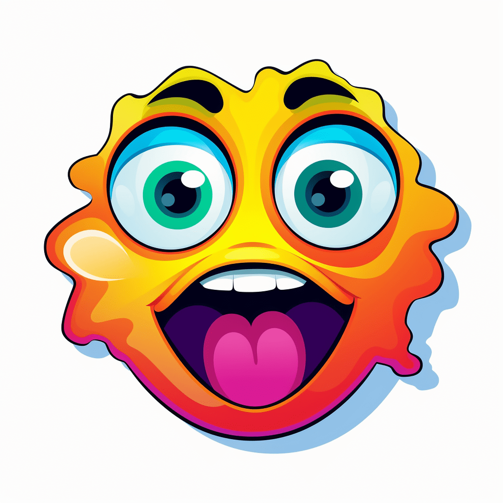 Vibrant Emojis Stickers - Image 7