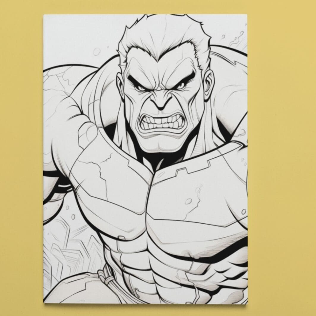 Marvel Heroes Coloring Pages - Image 2