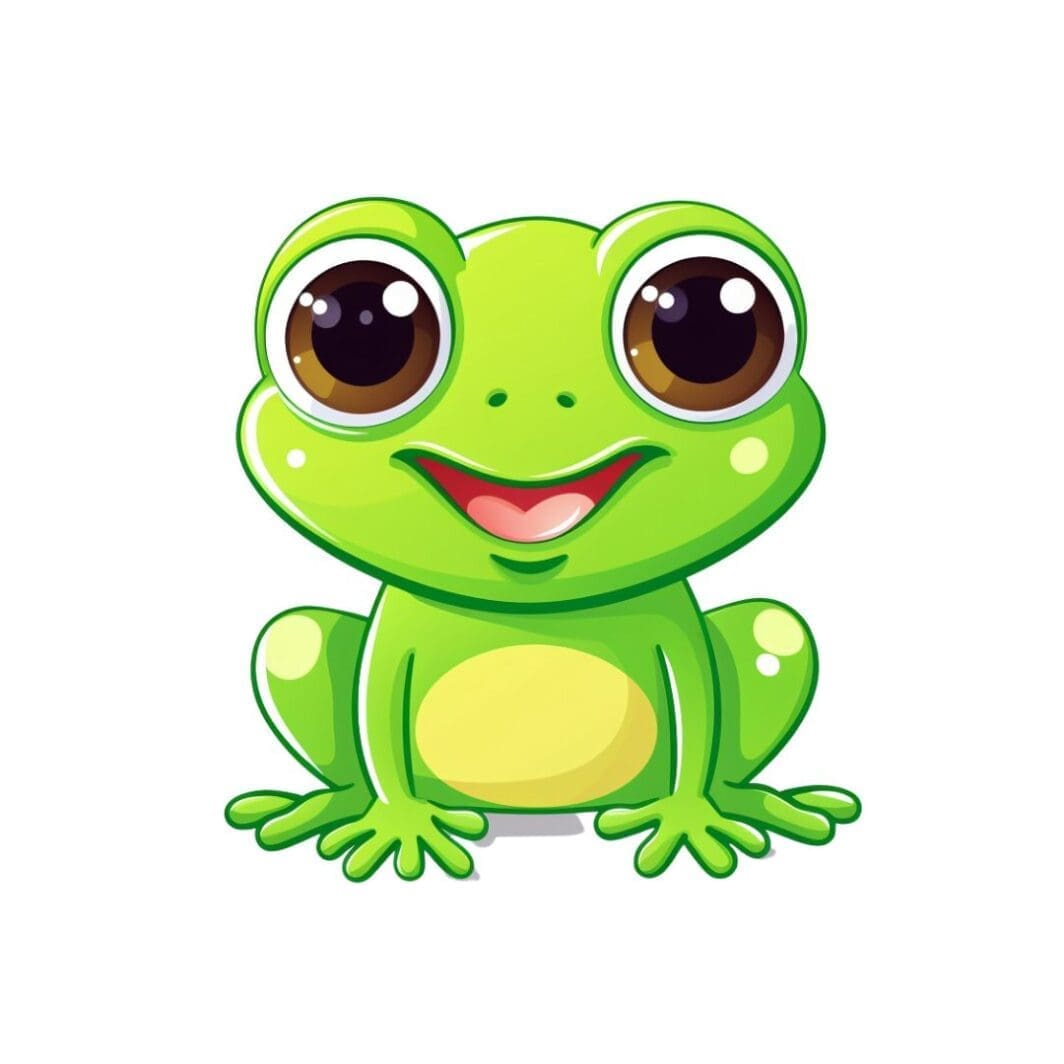 Green Frogs Stickers - Image 6