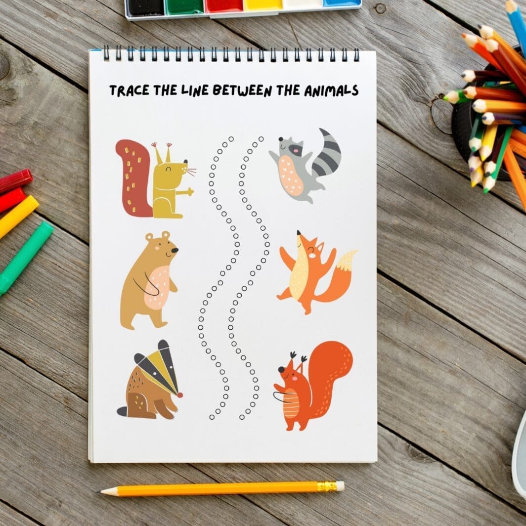 Cute Forest Animals Activity Sheets - Image 3
