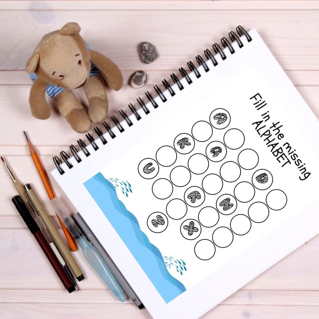 Fill in the Missing Alphabet Activity Sheets - Image 2