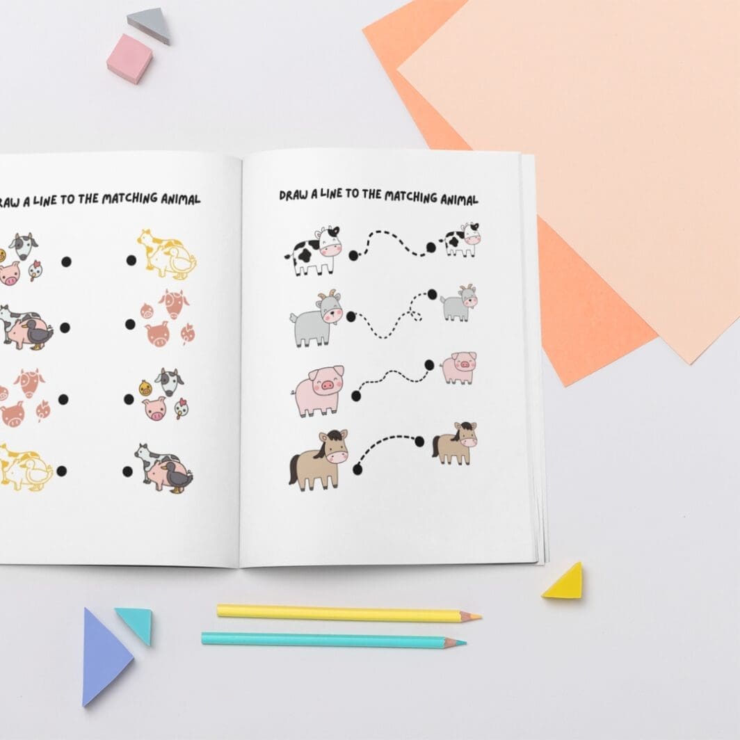 Matching Cute Farm Animals - Image 4
