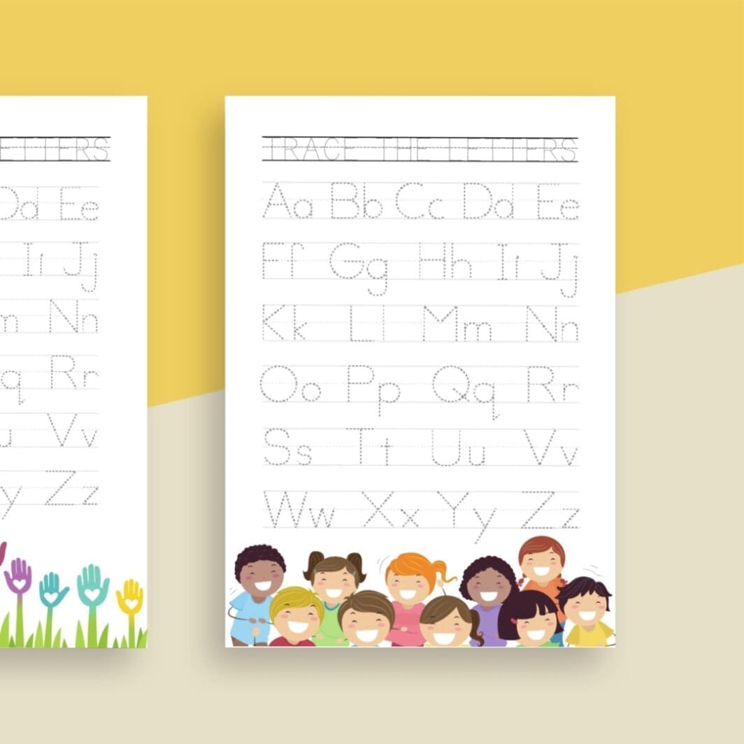 This is a promotional image displaying online printable educational resources available for download at Sharekknaonline.com. The image features colorful elements such as alphabets and numbers, suitable for coloring activities. Additionally, it showcases tracing exercises designed to aid in learning. Visit Sharekknaonline.com to access and download these educational materials. They are available uniquely at SharekknaOnline.com. They can be downloaded and printed at home or your local print house.