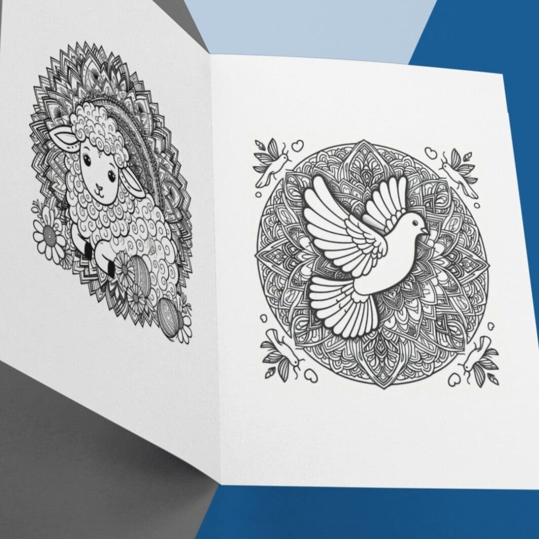 Farmyard Animals Mandala - Image 2
