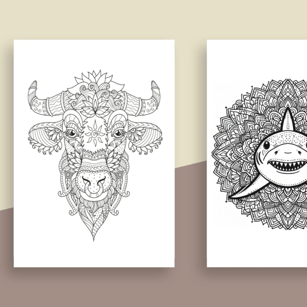 Animals Mystique Mandala - Image 3
