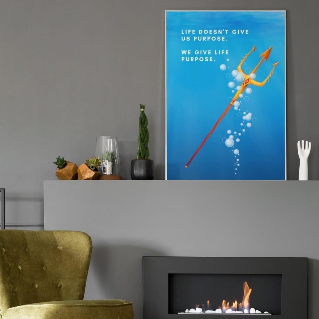 This image contains stylish superheroes themed poster with humorous slogan perfect for home and office wall decor available at SharekknaOnline.com. The poster can be downloaded as pdf and printed at home or at the local print house on A3, A4 and A5 paper size.
