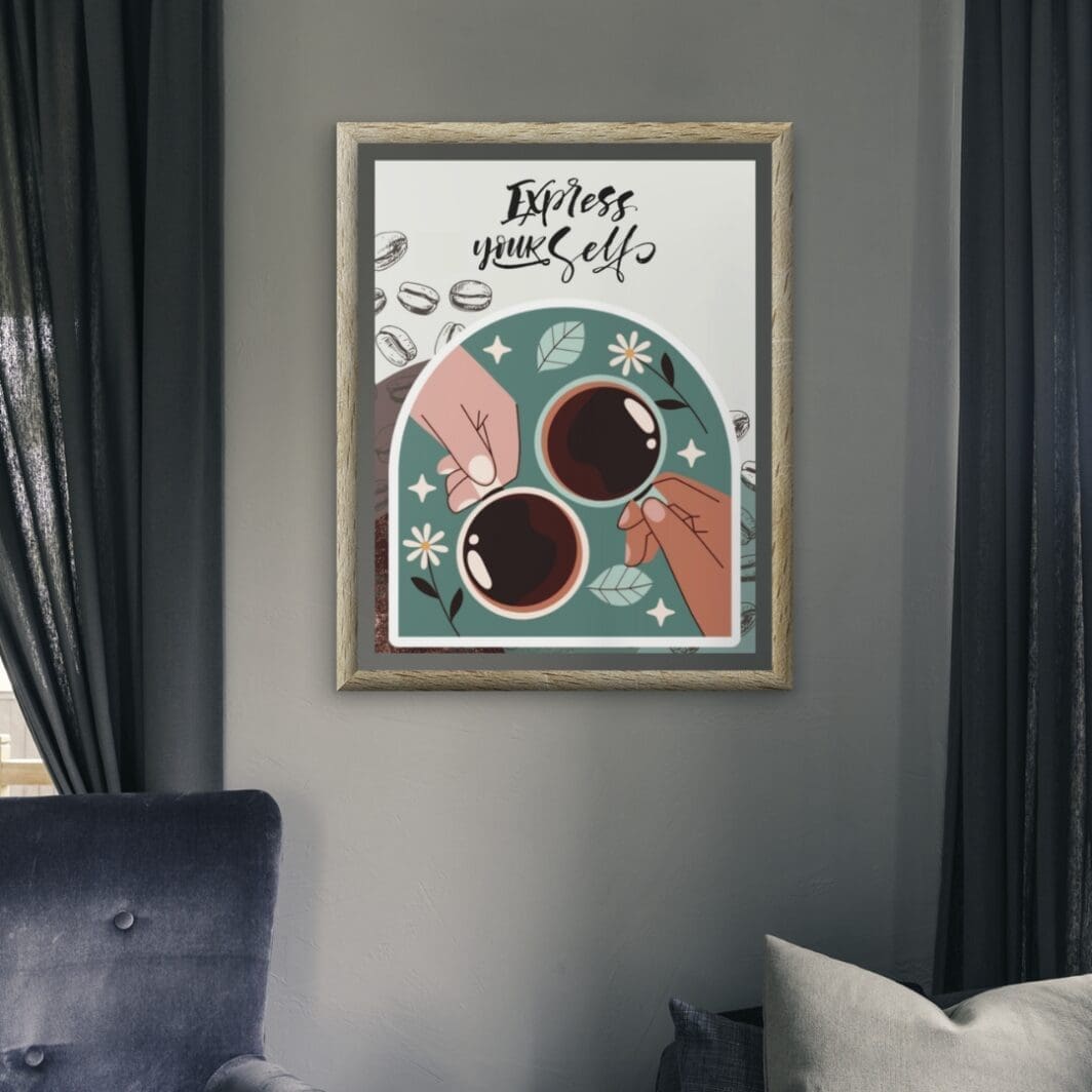 Coffee Mug Wall Art Express Yourself - Image 5