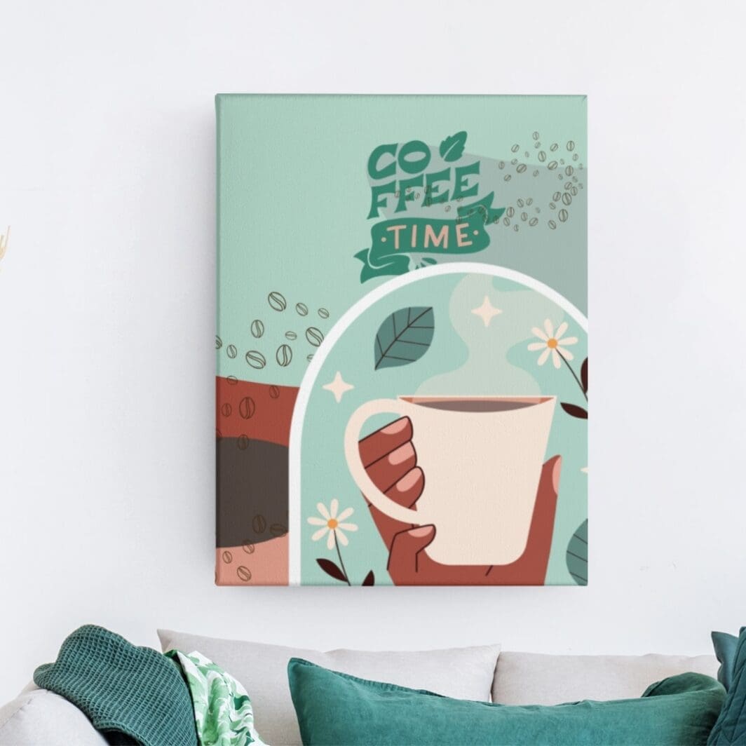 Coffee Mug Poster Coffee Time - Image 7