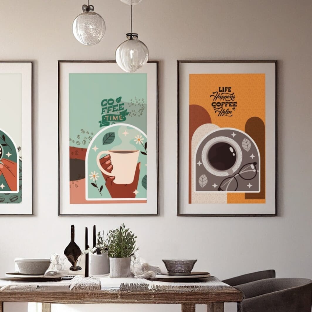 Coffee Mug Poster Coffee Time - Image 6
