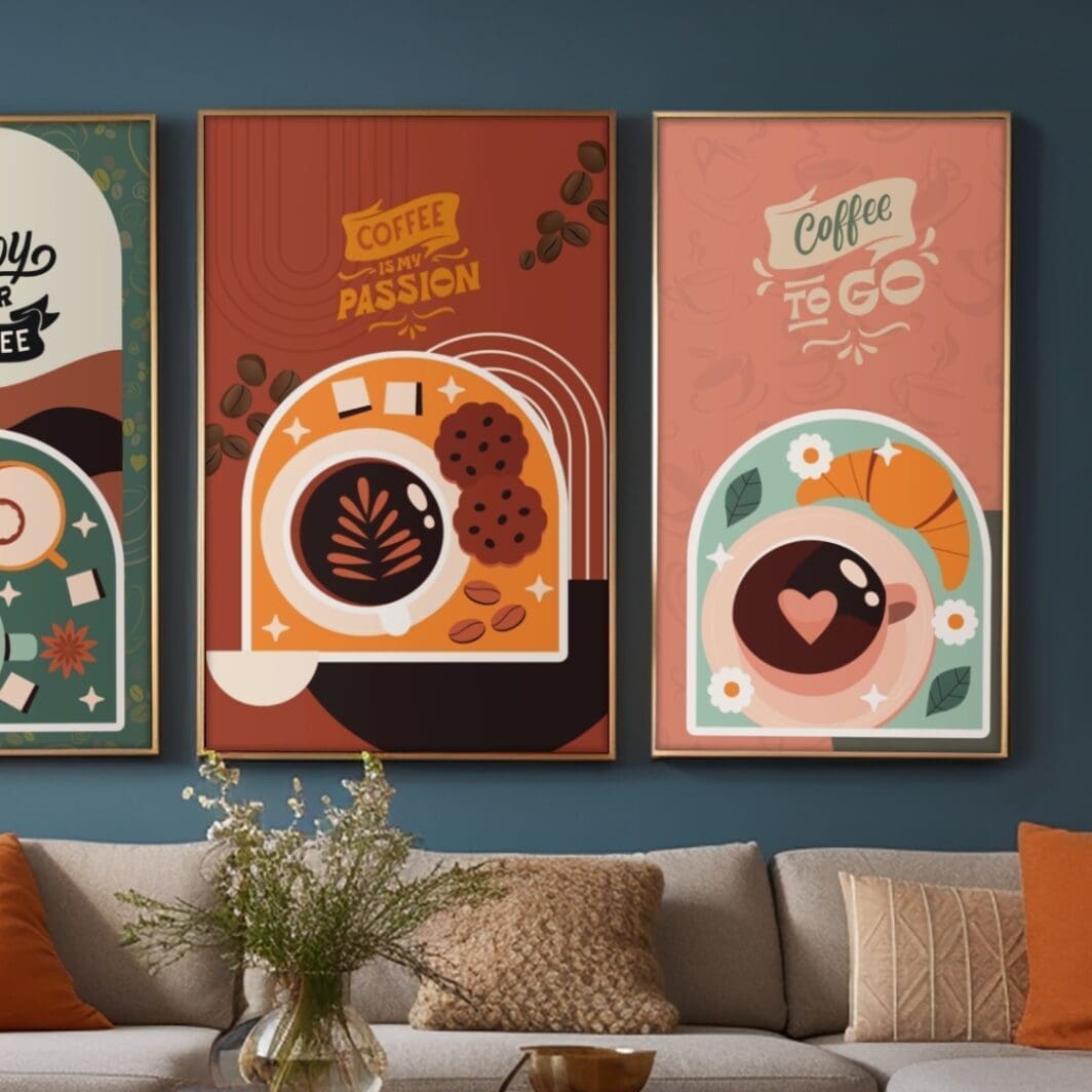 Coffee Mug Wall Art Coffee to Go - Image 7