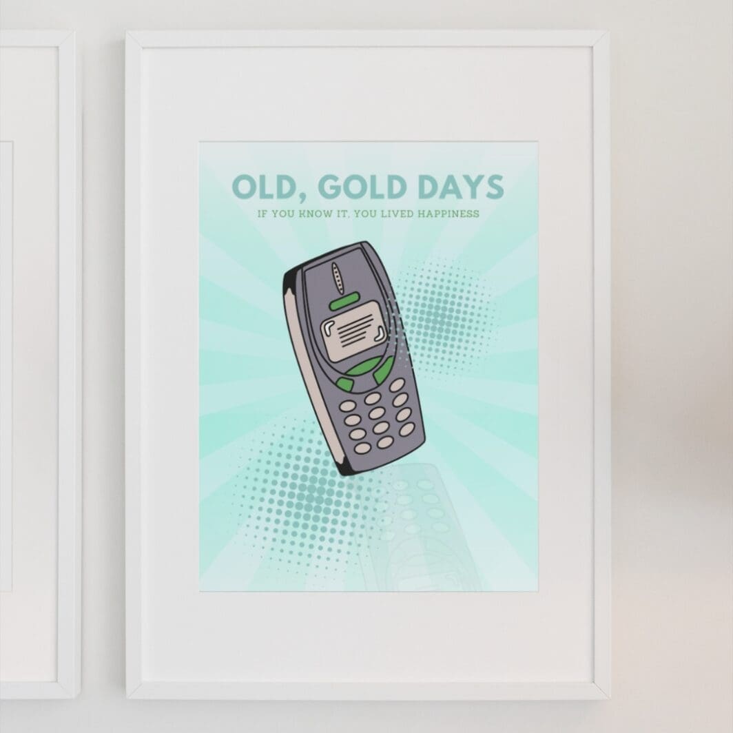 90's Poster Nokia