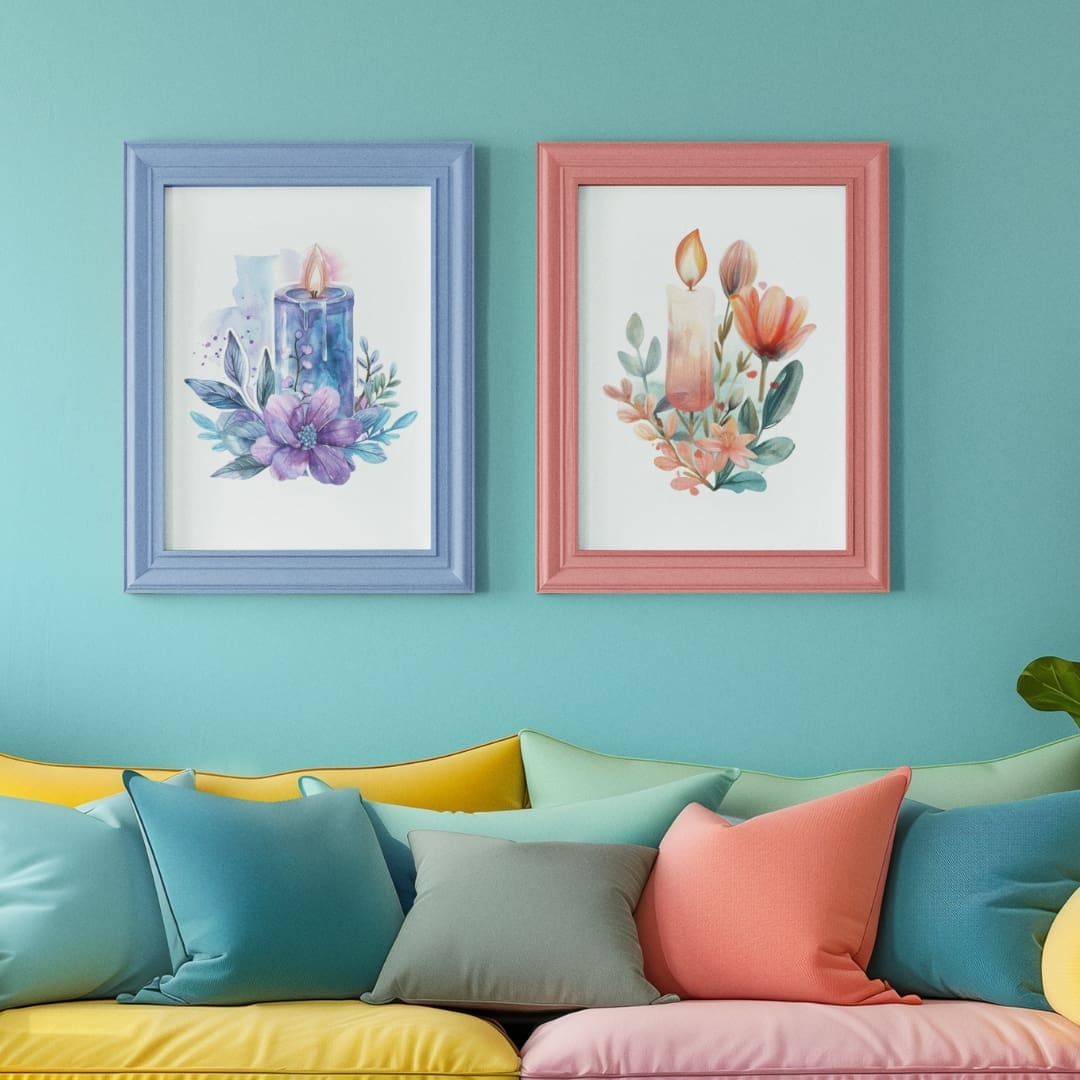 Mother's Day Watercolor Clipart - Image 8