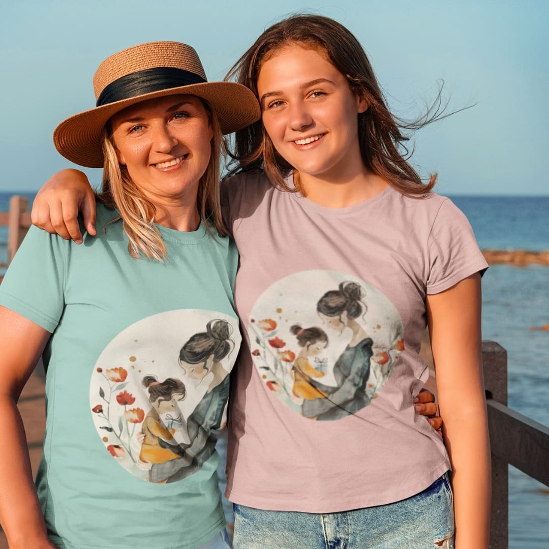 Mother's Day Watercolor Clipart - Image 2