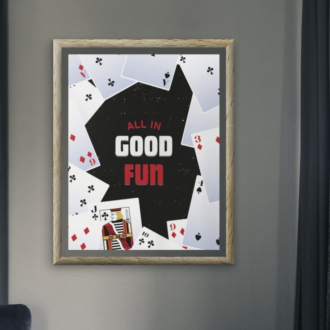 Playing Cards Wall Art - All the good fun