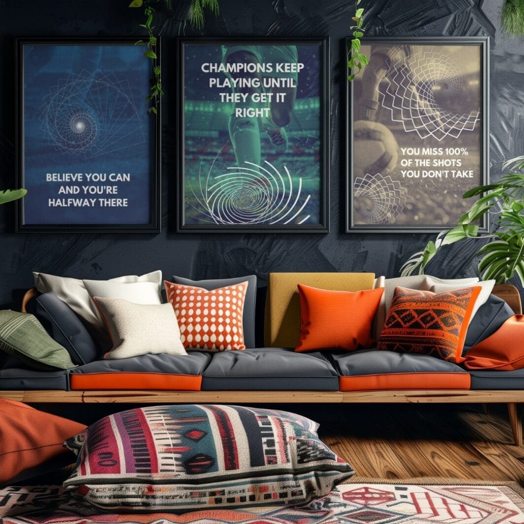 Game Changers Wall Art I Hard work beats talent - Image 9