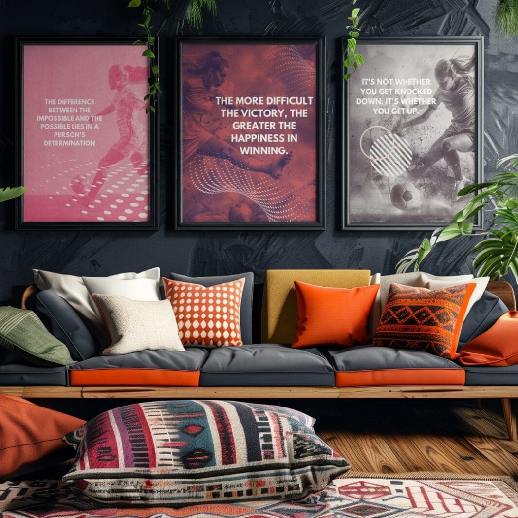 Game Changers Wall Art I Hard work beats talent - Image 8