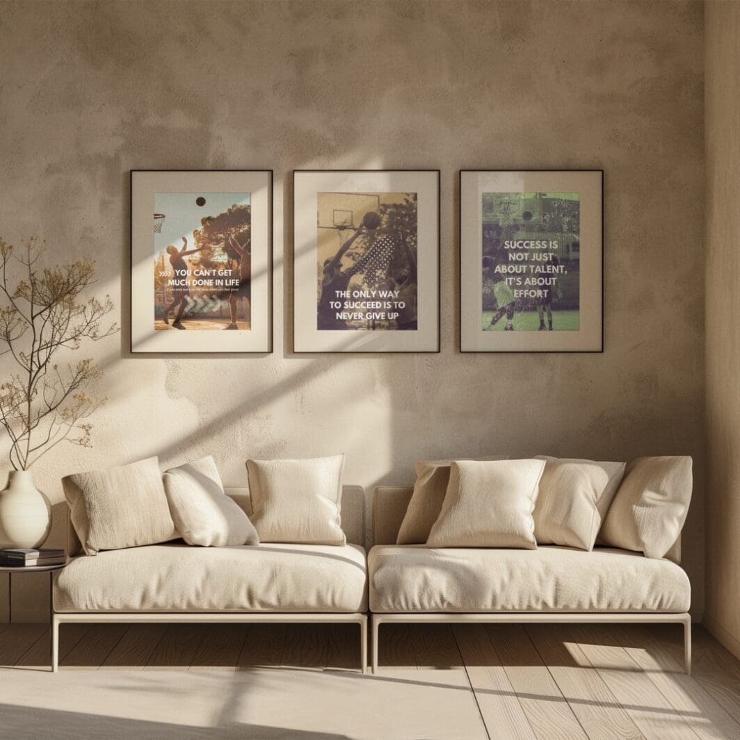 Game Changers Wall Art I Hard work beats talent - Image 4