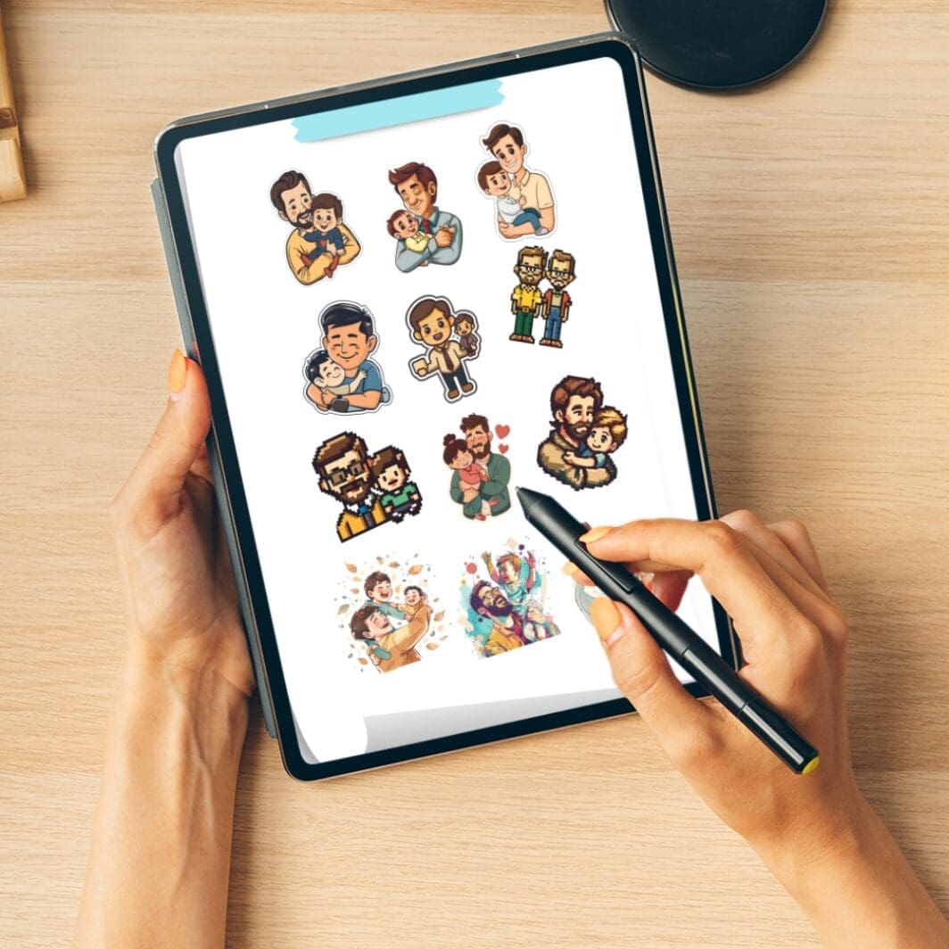 Fathers Day Stickers - Image 4