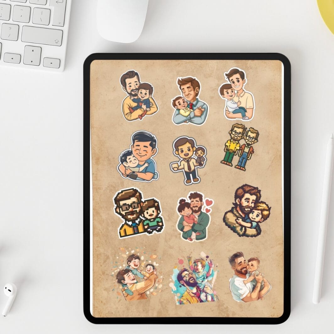 Fathers Day Stickers - Image 5