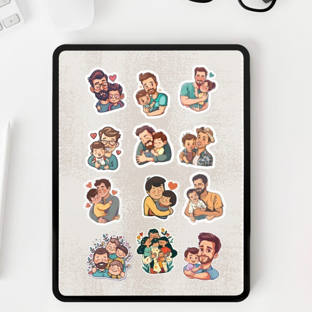 Fathers Day Stickers - Image 6
