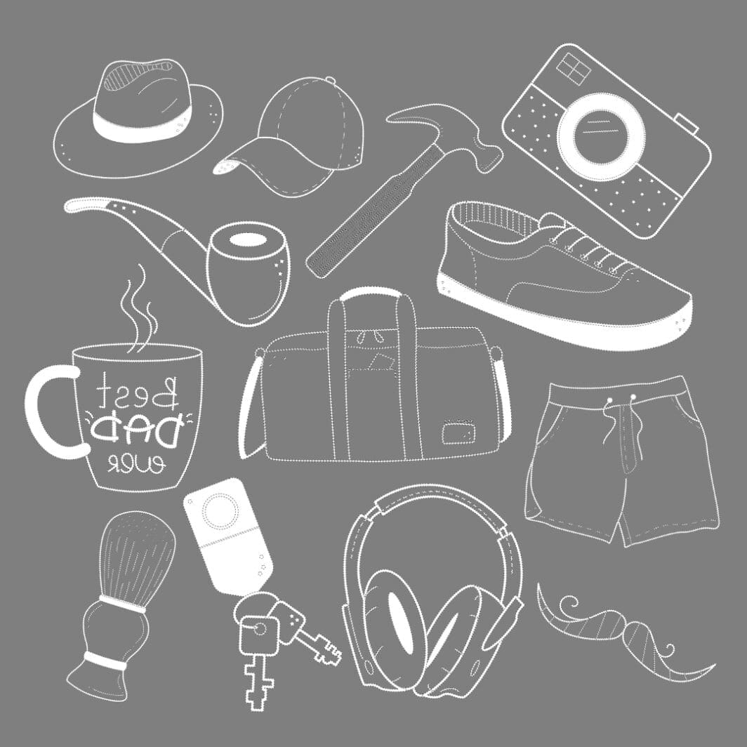 Fathers Day Tracing Activity Sheets - Image 2