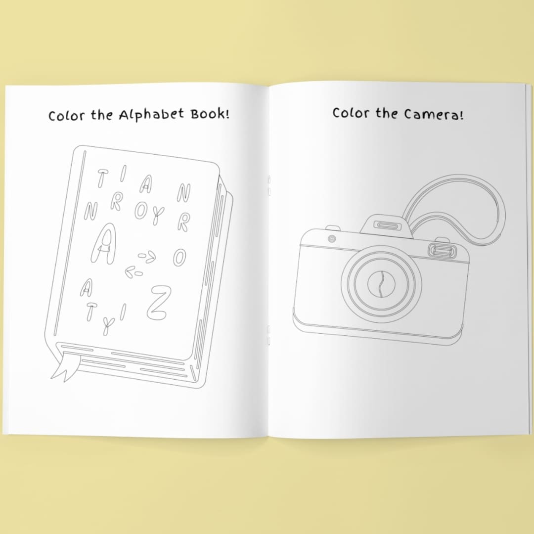 At the Pool Coloring Pages - Image 4