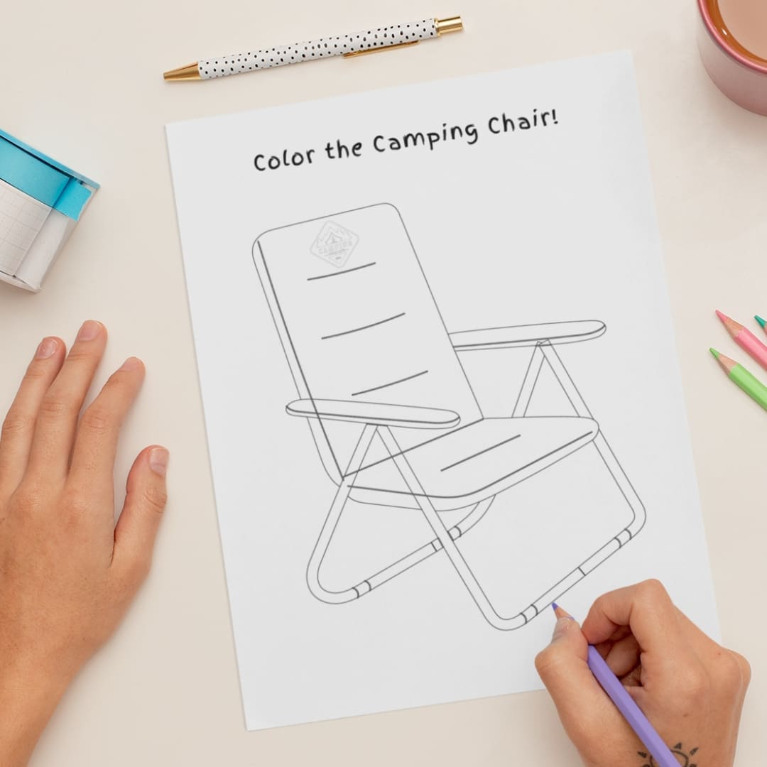 Camping Coloring Pages - Image 2