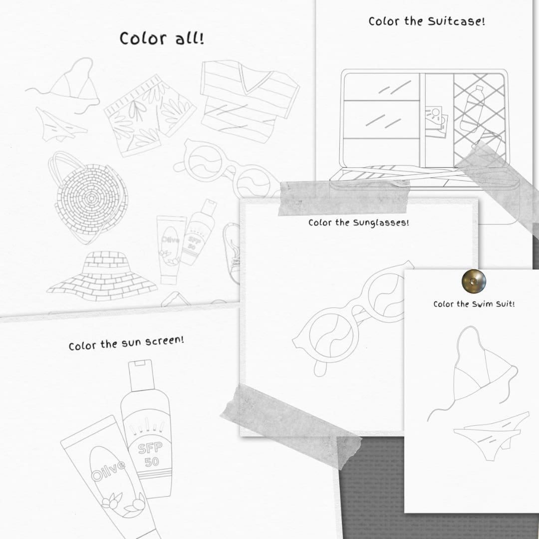 I am a Tourist Coloring Pages - Image 2