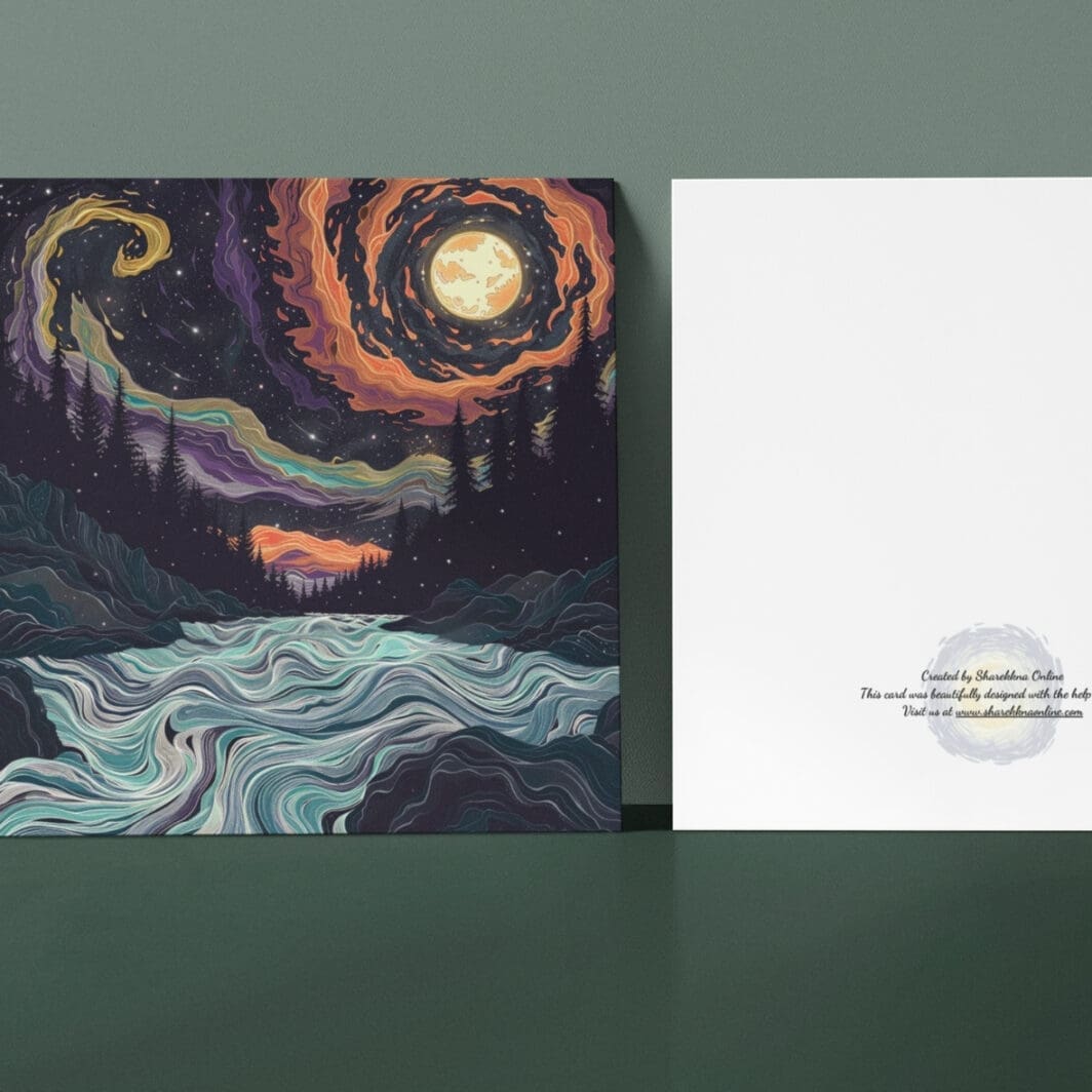 Twilight Whispers: The Starry Night Series by Van Gogh - Image 3