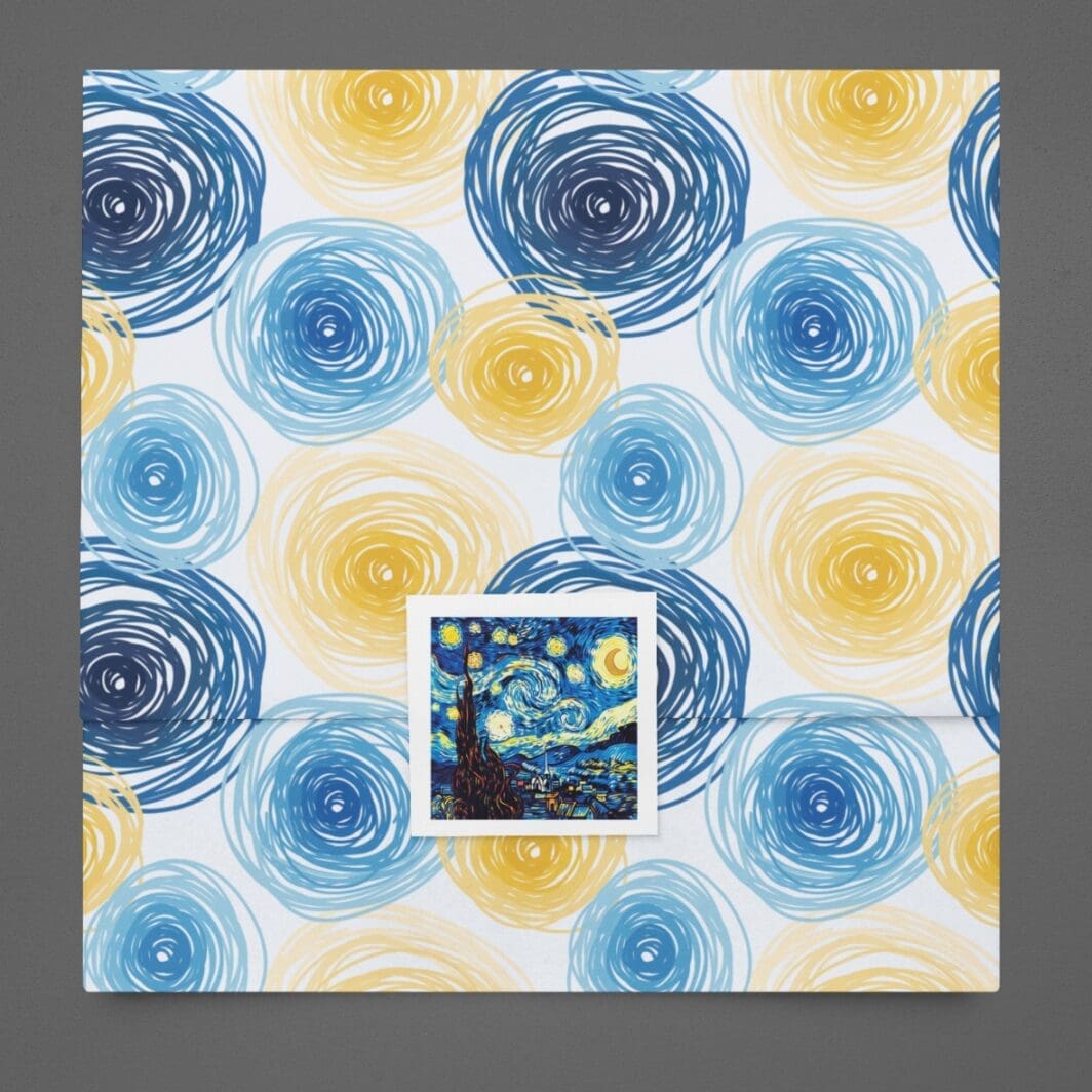 Starry Night Van Gogh Stickers - Image 4