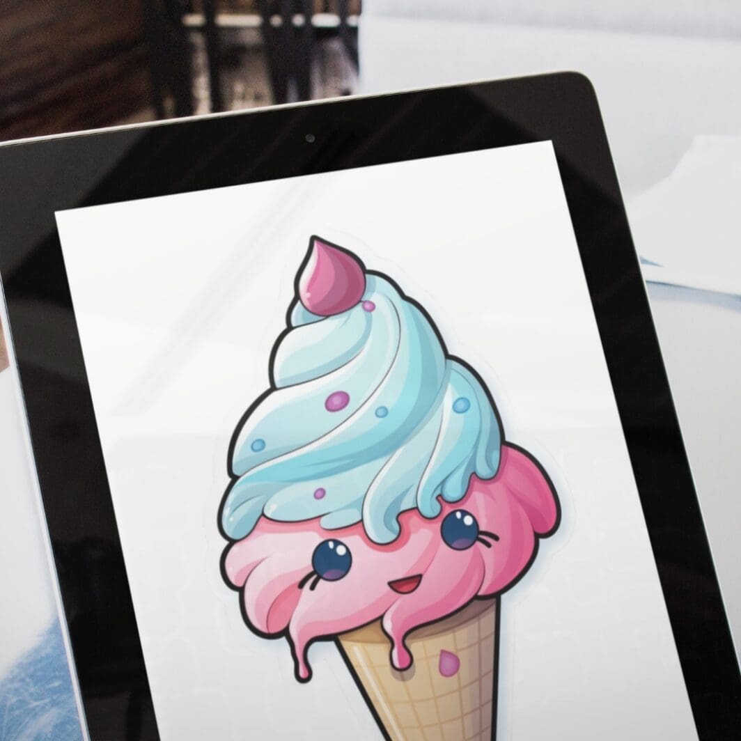 Kawaii Ice Cream Stickers - Image 3
