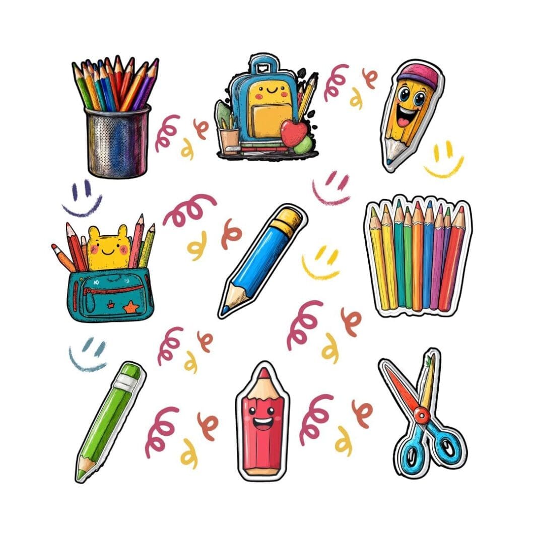 Back to School Stickers