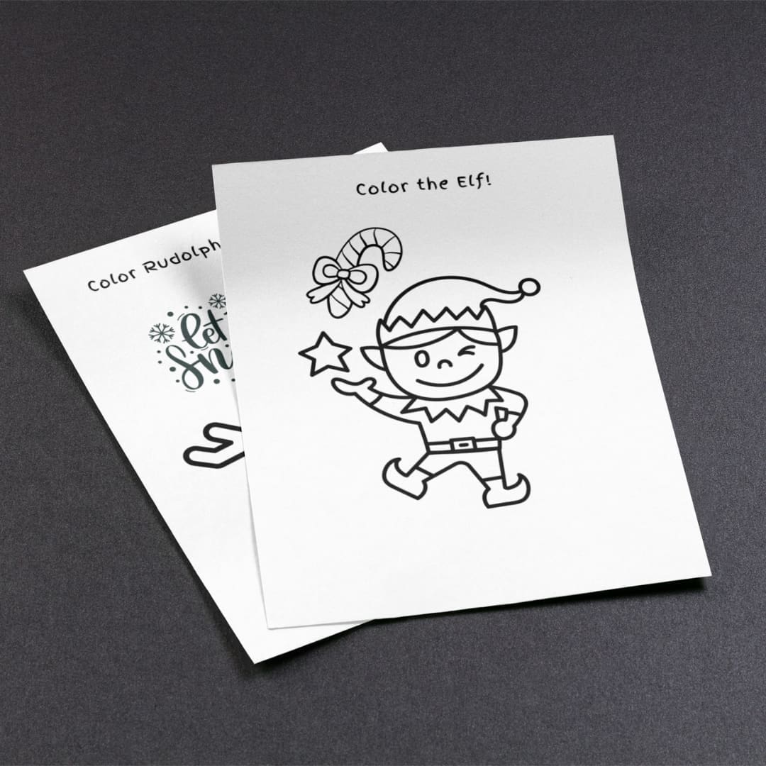 Christmas for Kids Coloring Pages - Image 2