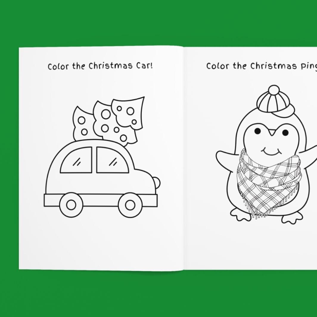 Christmas for Kids Coloring Pages