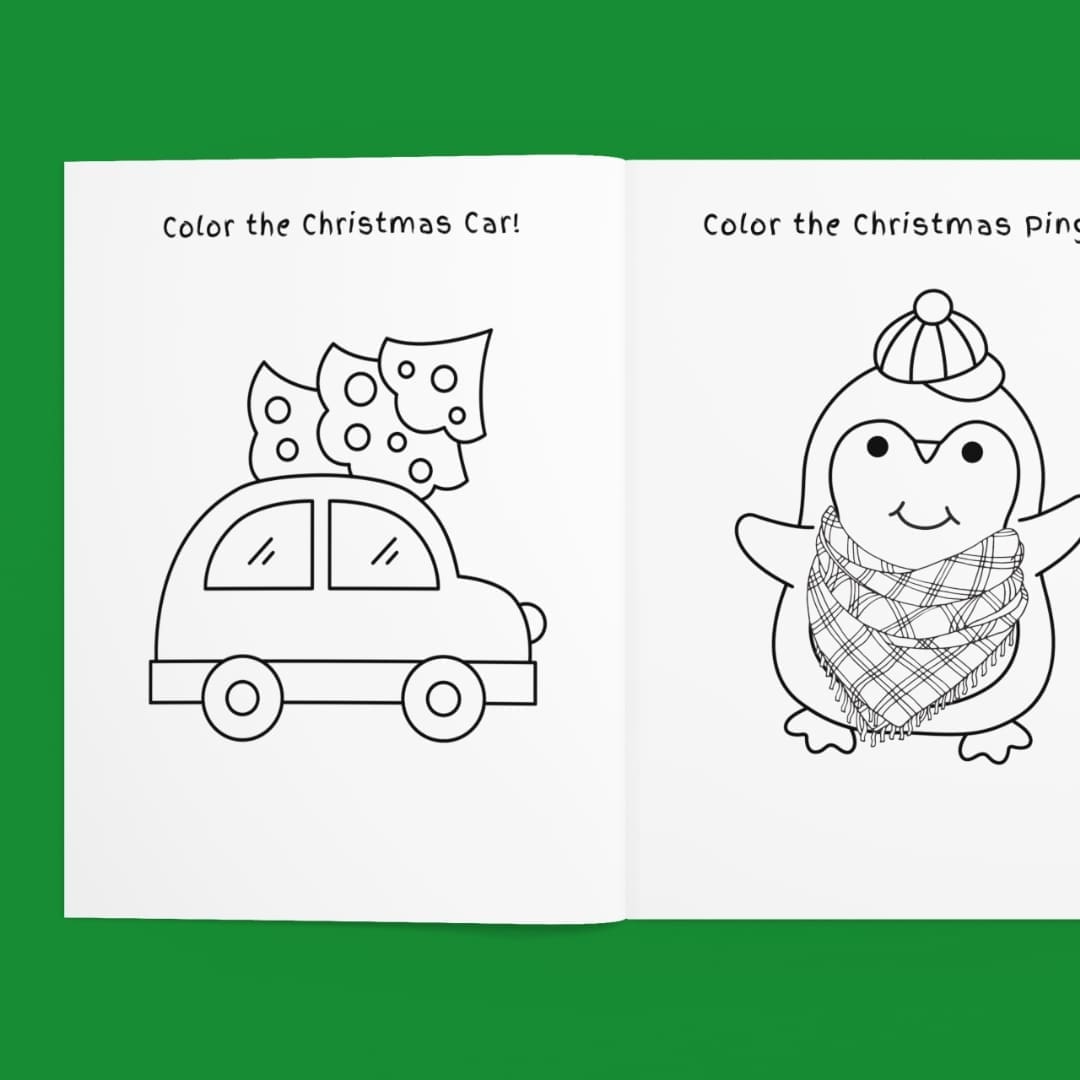 Christmas for Kids Coloring Pages