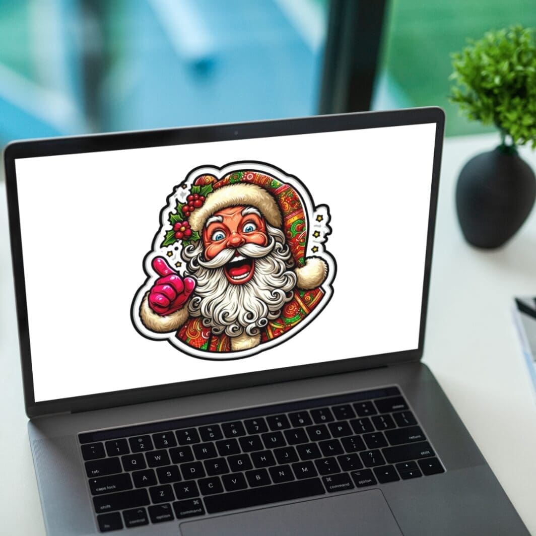 Santa Clause Stickers - Image 5