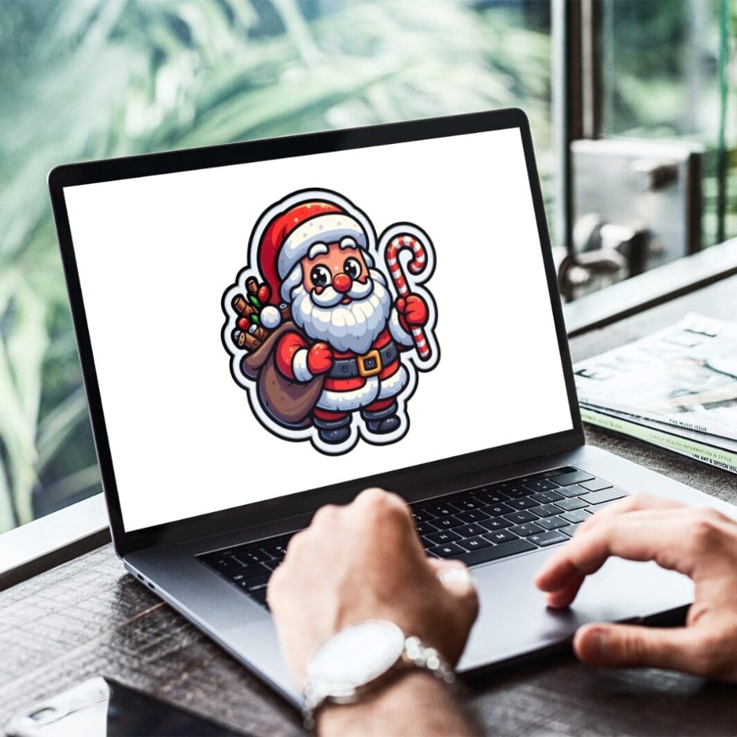 Santa Clause Stickers - Image 6