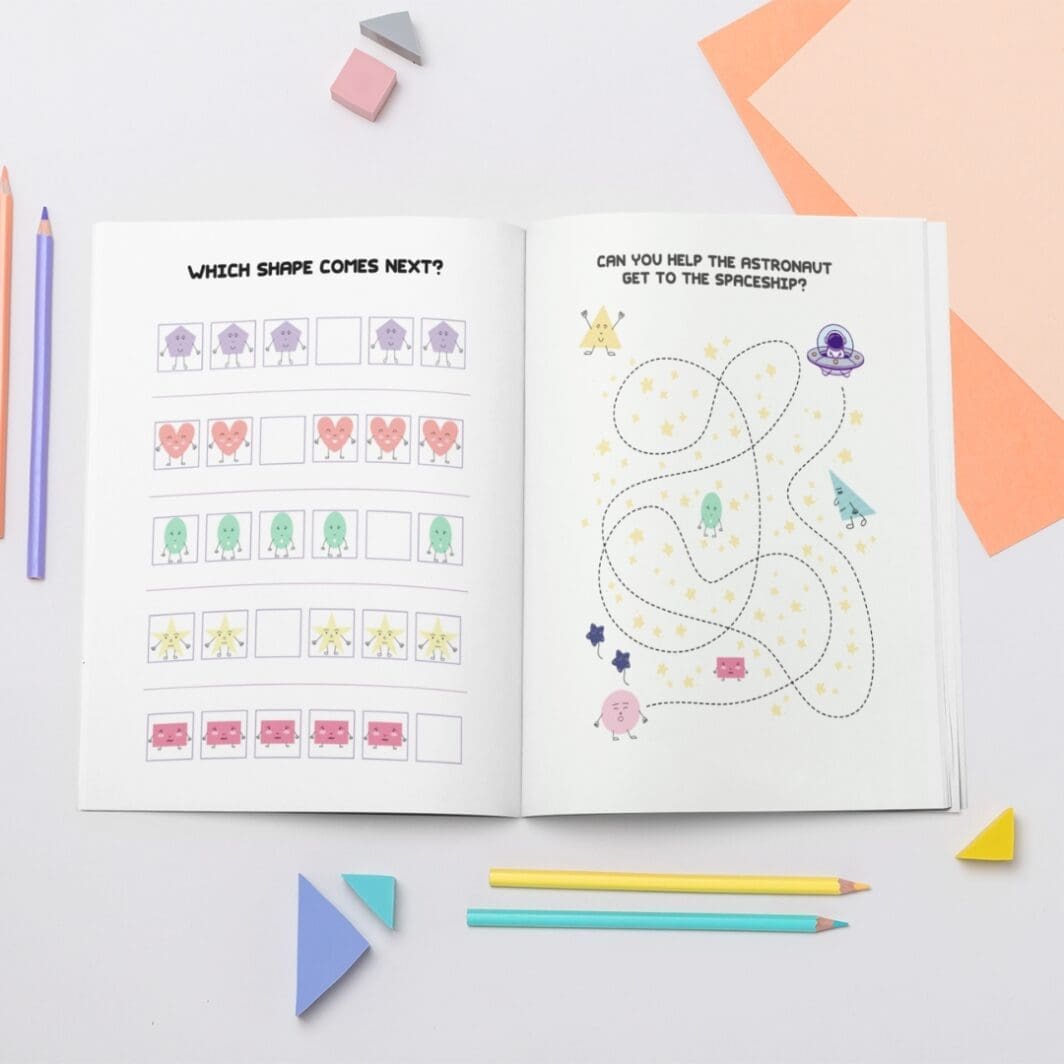 Shapes Preschool Activity Sheets - Image 3