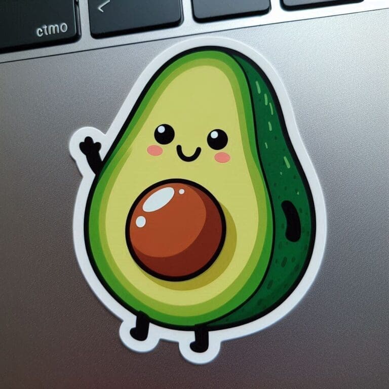 Avocado Stickers – Sharekkna Online