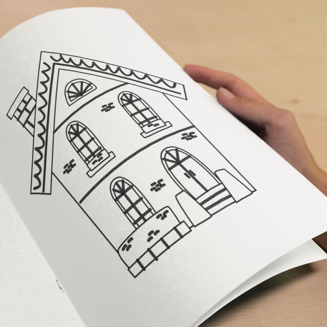 Houses Coloring Pages - Image 4