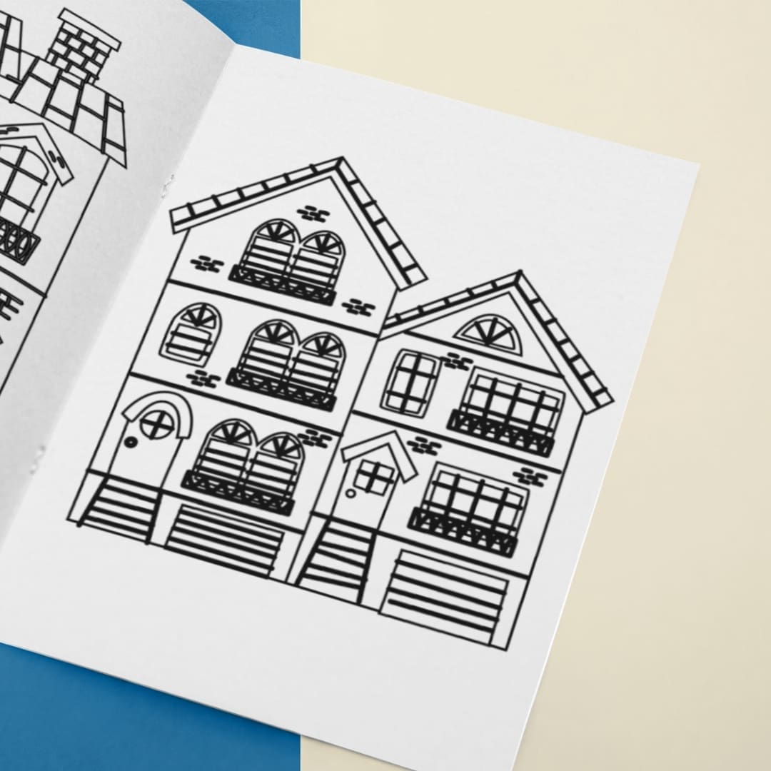 Houses Coloring Pages