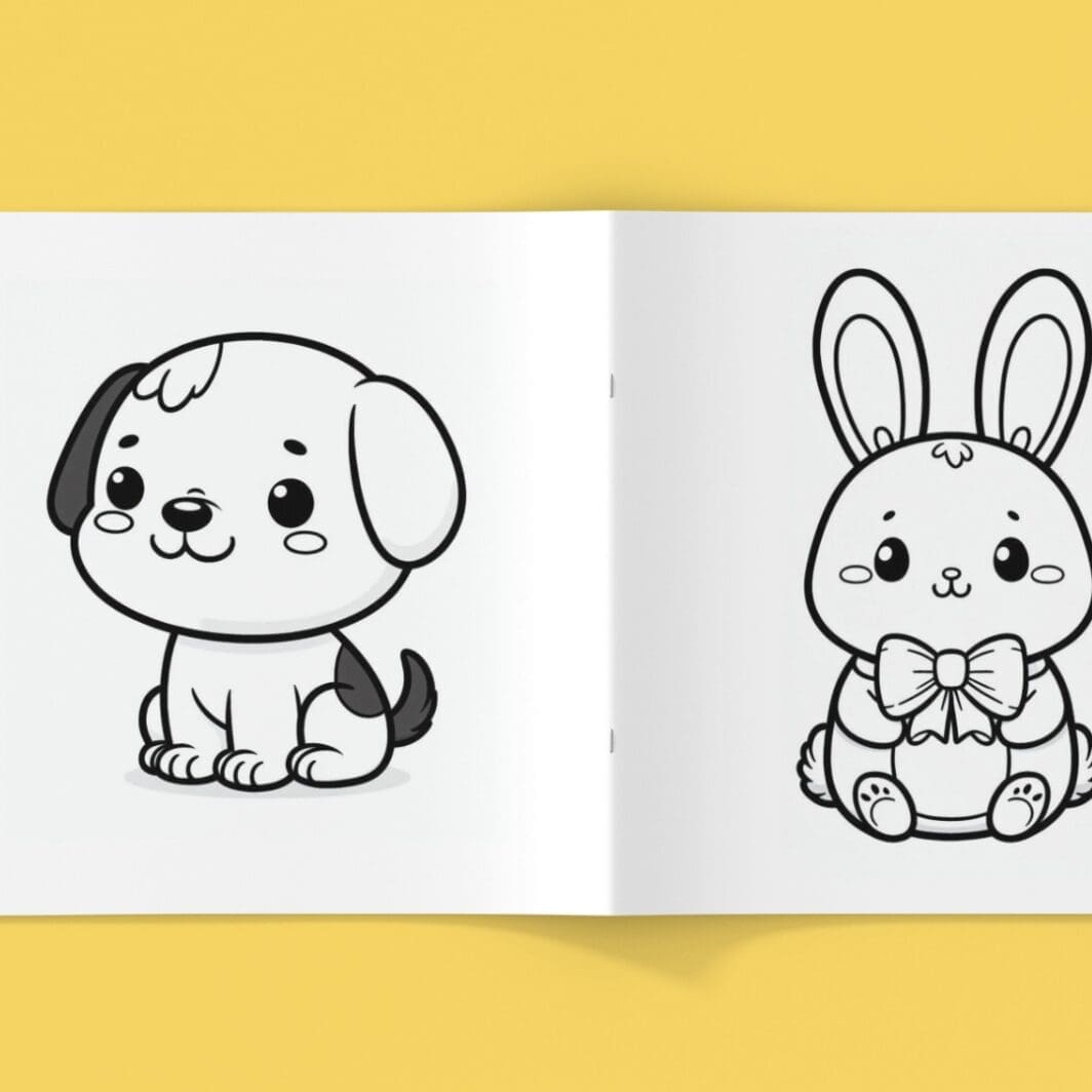 Baby Animal Coloring Pages - Image 4