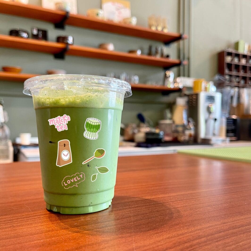 Green Matcha Stickers - Image 3