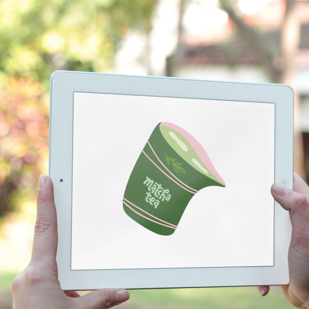 Green Matcha Stickers - Image 4