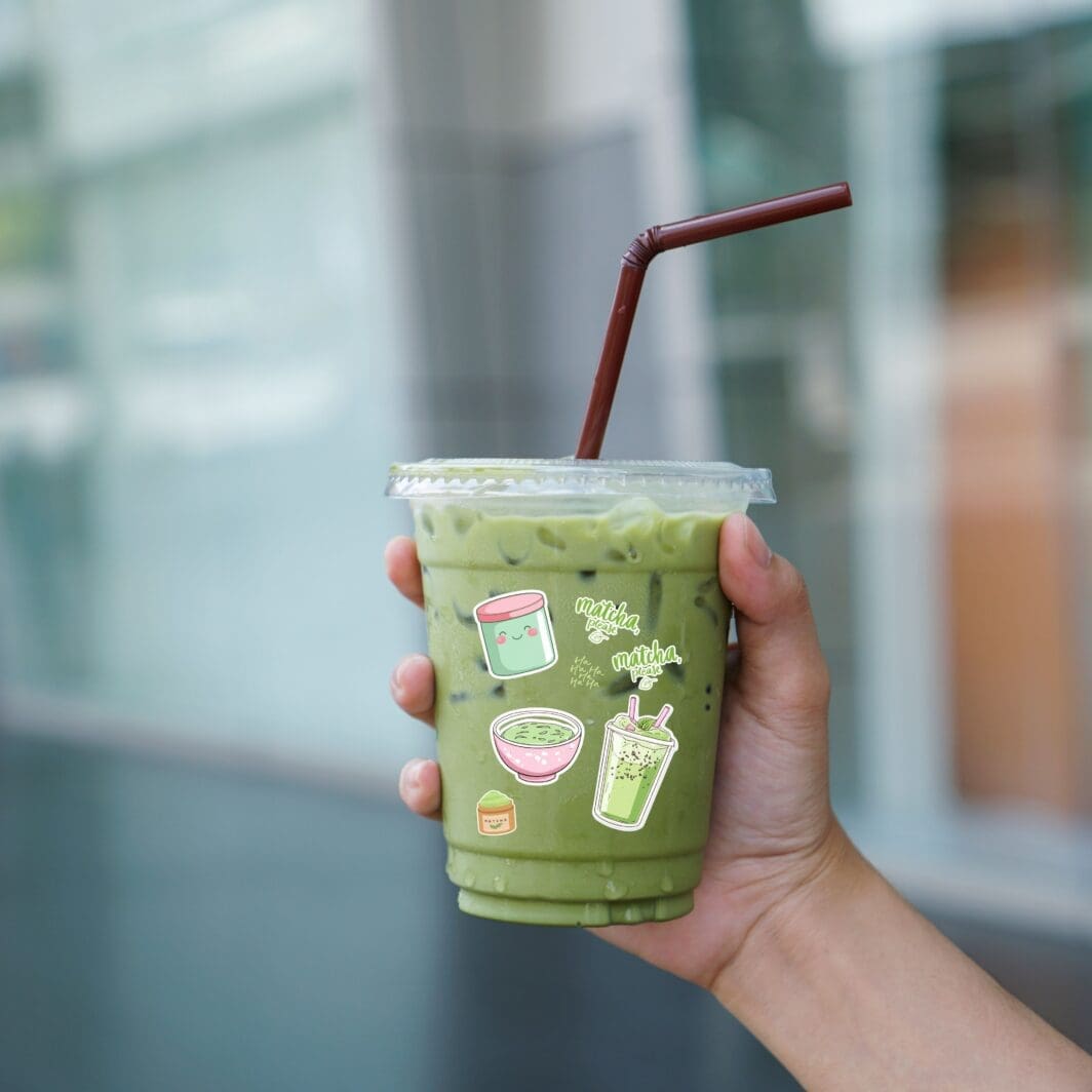 Matcha Tea Stickers - Image 2