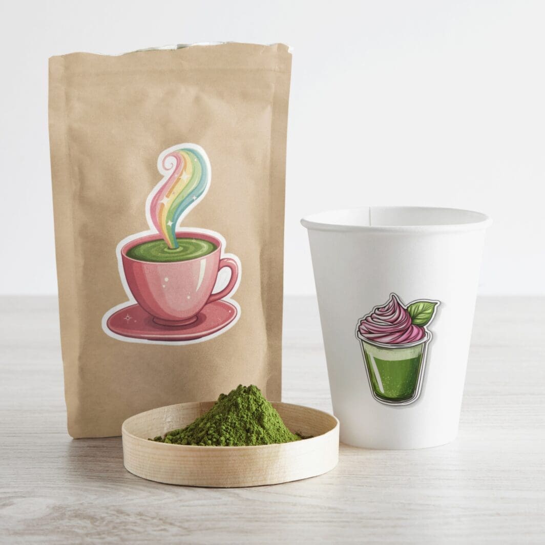 Matcha Tea Stickers - Image 3