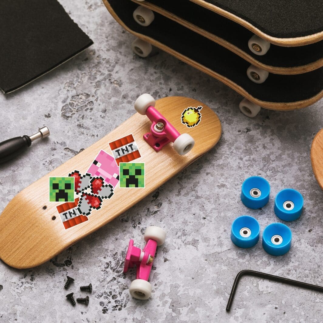 Minecraft Cubes Stickers - Image 5