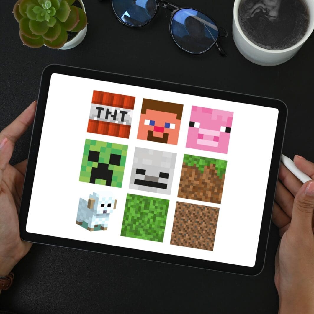 Minecraft Cubes Stickers - Image 7